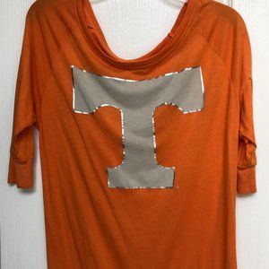 "WIN for Tennessee Orange" Ladies Cotton Shirt-Size Small